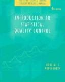 Introduction to Statistical Quality Control, Student Resource Manual