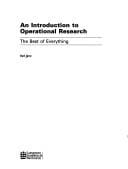 An introduction to operational research