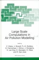 Large scale computations in air pollution modelling