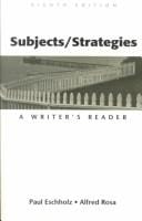 Subjects/strategies