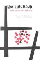Art and Technics (Bampton Lectures in America)