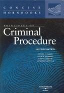 Principles of Criminal Procedufe