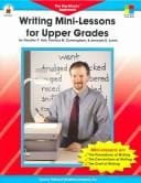 Writing Mini-lessons for Upper Grades