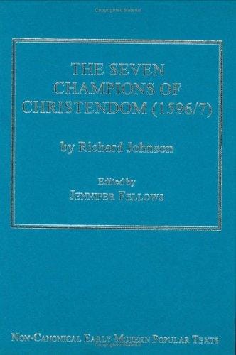 The seven champions of Christendom, 1596-7