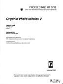 Organic photovoltaics V
