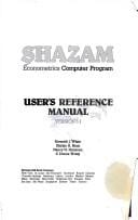 SHAZAM econometrics computer program