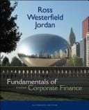 Fundamentals of Corporate Finance (McGraw-Hill/Irwin Series in Finance, Insurance, and Real Est)