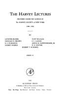 The Harvey lectures