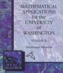 Mathematical Applications for the University of Washington