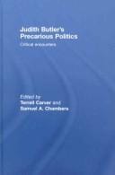 Judith Butler's precarious politics