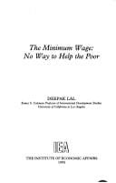The Minimum Wage