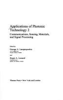 Applications of photonic technology 2