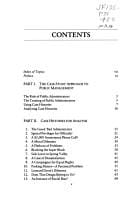 Practicing public management