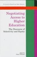 Negotiating access to higher education