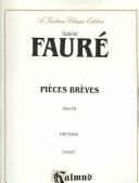 Faure Pieces Breves (Op.84)