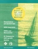 1999 digest of the LEOS Summer Topical Meetings