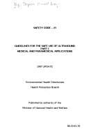 Guidelines for the safe use of ultrasound