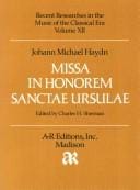 Missa in Honorem Sanctae Ursula (Recent Researches in the Music of the Classical Era)