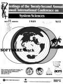 Proceedings of the Twenty-Second Annual Hawaii International Conference on System Sciences