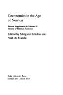 Oeconomies in the age of Newton