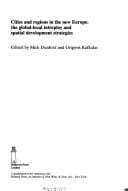Cities and regions in the new Europe