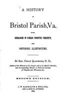 A History of Bristol Parish, Virginia