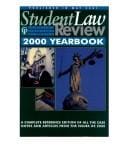Student Law Review Yearbook 2000