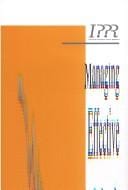 Managing Effective Schools (Education)