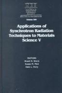 Applications of synchrotron radiation techniques to materials science V