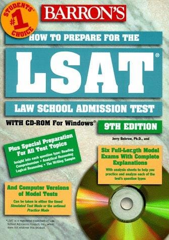 Htp LSAT Book with CD-ROM