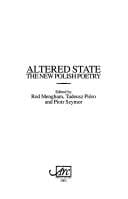 ALTERED STATE: THE NEW POLISH POETRY; ED. BY ROD MENGHAM