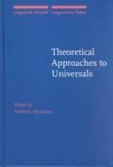 Theoretical approaches to universals