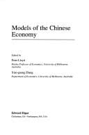 Models of the Chinese economy