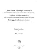 Landschaften, Siedlungen, Ressourcen