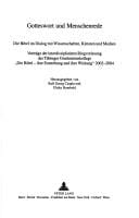 Gotteswort und Menschenrede