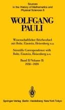 Wissenschaftlicher Briefwechsel mit Bohr, Einstein, Heisenberg, u.a. =