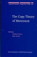 The copy theory of movement