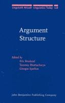 Argument structure