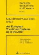 Are European Vocational Systems Up To The Job