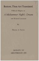 Botton Thou Art Translated