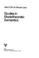 Studies in Model Theoretic Semantics