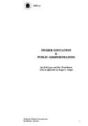 Higher Education and Public Administration