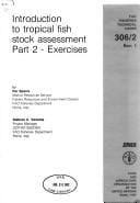 Introduction to Tropical Fish Stock Assessment, Part Two