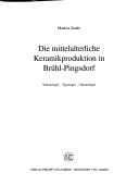 Die mittelalterliche Keramikproduktion in Brühl-Pingsdorf