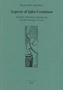 Aspects of Igbo Grammar
