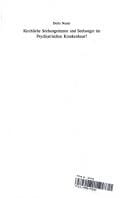 Kirchliche Seelsorgerinnen und Seelsorger im Psychiatrischen Krankenhaus?