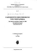 Cadomostos [i.e. Cadamostos] Beschreibung von Westafrika
