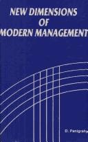 New Dimensions in Modern Management