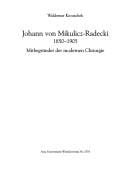 Jan Mikulicz-Radecki, 1850-1905