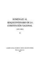 Homenaje al sesquicentenario de la Constitución Nacional (1853-2003)